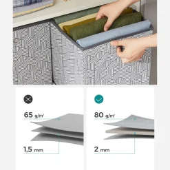 Clearance SONGMICS Caddie de course Noir