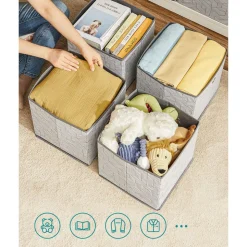 Clearance SONGMICS Caddie de course Noir