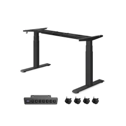 Hot SONGMICS Cadre de bureau électrique blanc