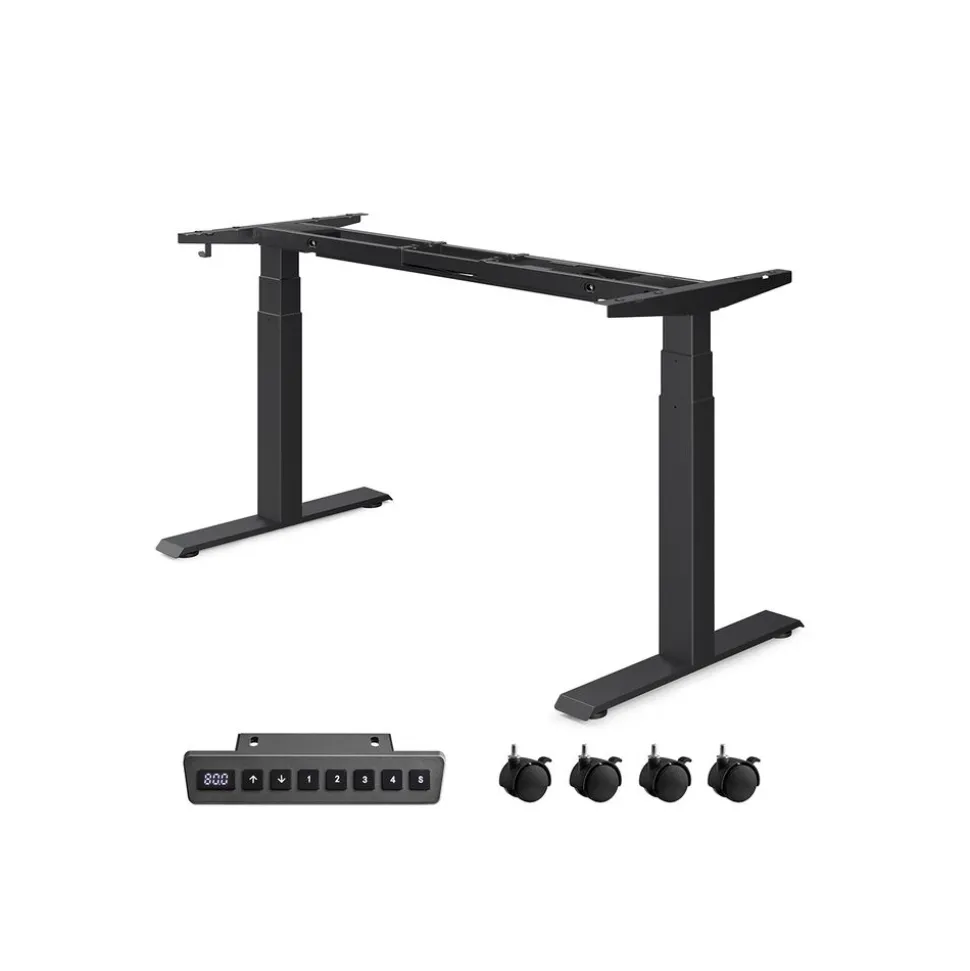 Hot SONGMICS Cadre de bureau électrique blanc