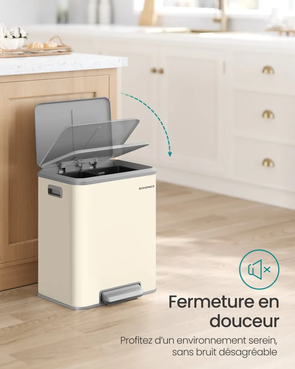 Best Sale SONGMICS Cadre photo A4 avec 3 fonds blanc rustique