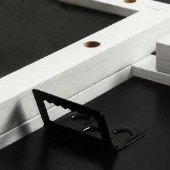 Clearance SONGMICS Cadre photo A4 avec 3 fonds noir cendré