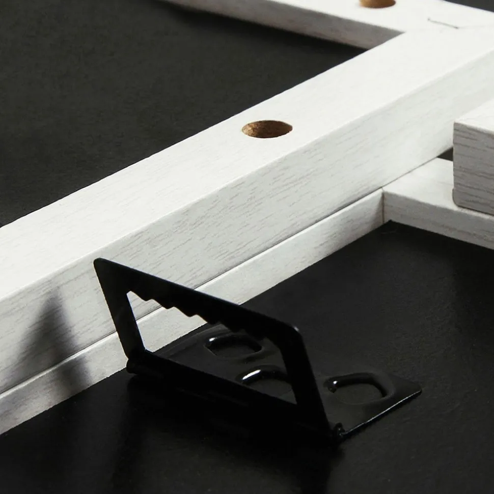 Clearance SONGMICS Cadre photo A4 avec 3 fonds noir cendré