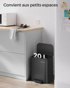 New SONGMICS Cadre photo profondeur blanc