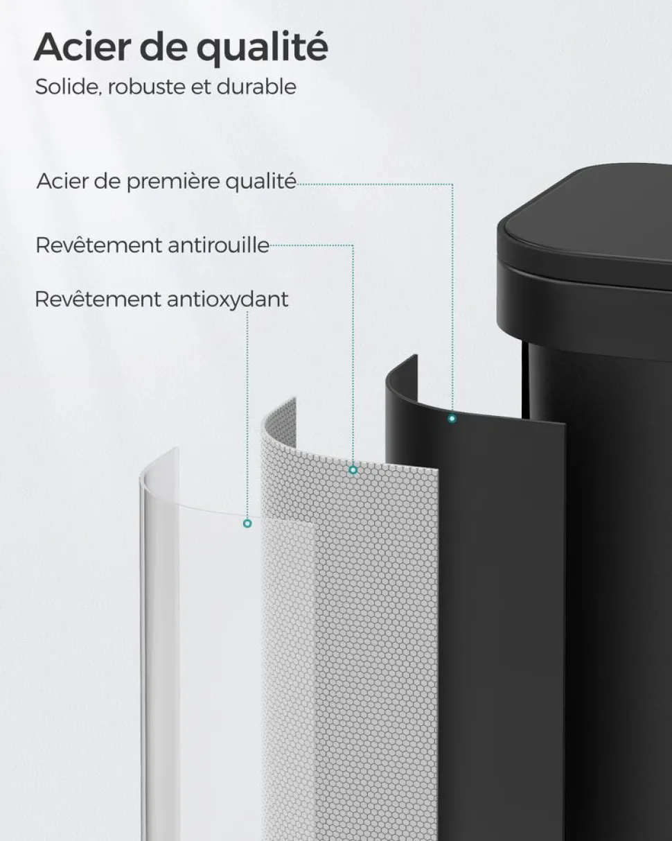 New SONGMICS Cadre photo profondeur blanc