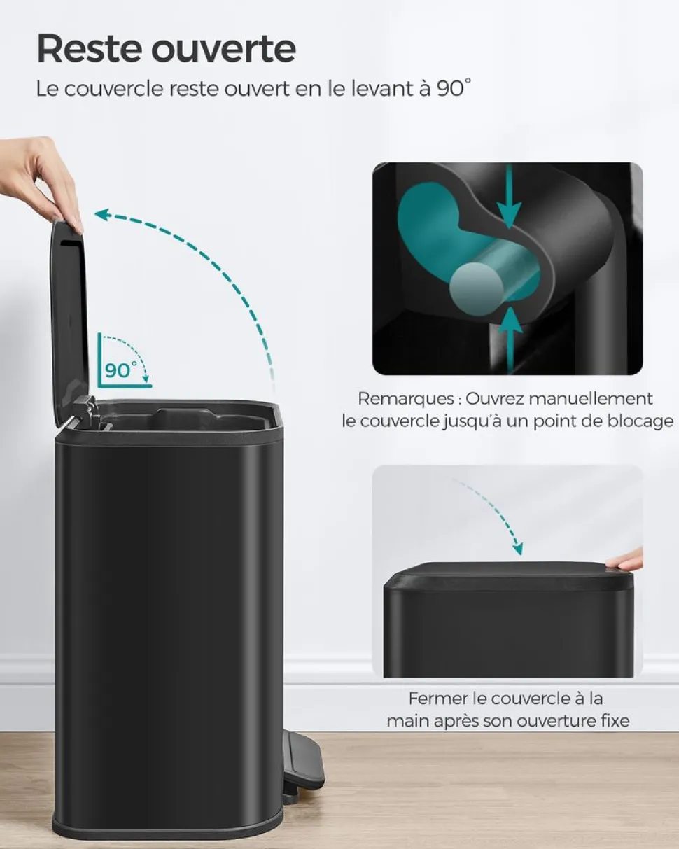 New SONGMICS Cadre photo profondeur blanc