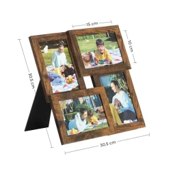 Online SONGMICS Cadre photo triple Blanc