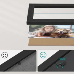 Outlet SONGMICS Cadre pêle-mêle 4 photos