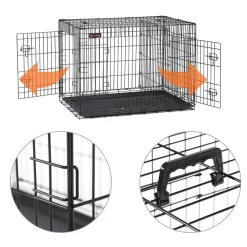 Flash Sale SONGMICS Cage 92,5 x 57,5 x 64 cm Noir