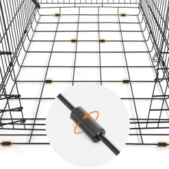 Flash Sale SONGMICS Cage 92,5 x 57,5 x 64 cm Noir