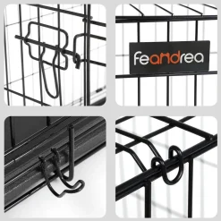 Flash Sale SONGMICS Cage 92,5 x 57,5 x 64 cm Noir