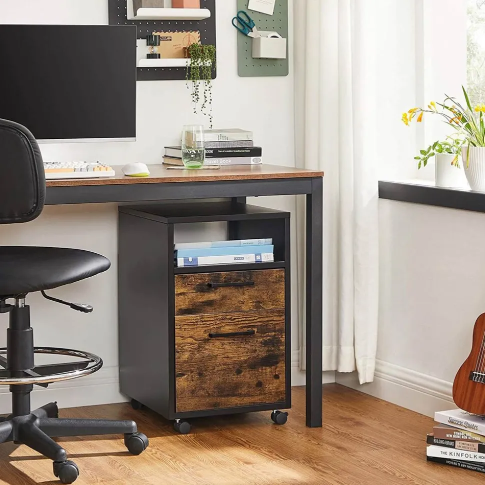 Flash Sale SONGMICS Caisson 1 tiroir mobile Noir