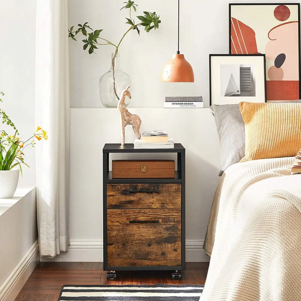 Flash Sale SONGMICS Caisson 1 tiroir mobile Noir