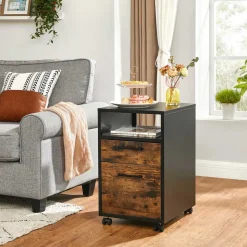 Flash Sale SONGMICS Caisson 1 tiroir mobile Noir