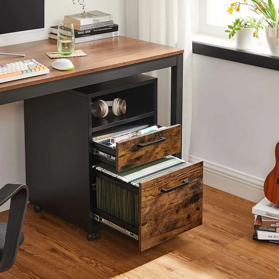 Flash Sale SONGMICS Caisson 1 tiroir mobile Noir