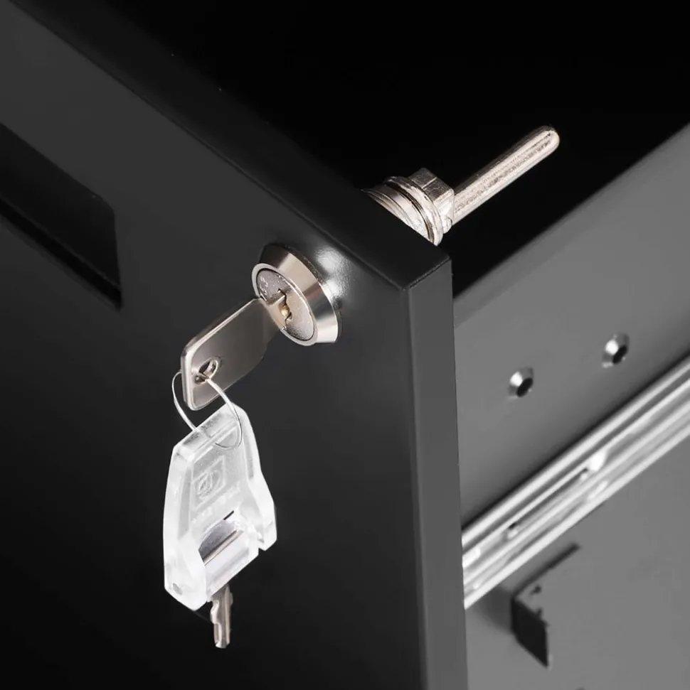 Cheap SONGMICS Caisson 2 tiroirs blanc