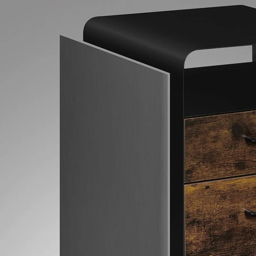 Online SONGMICS Caisson 2 tiroirs blanc