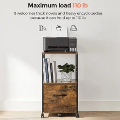 Cheap SONGMICS Caisson 2 tiroirs industriel