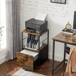 Cheap SONGMICS Caisson 2 tiroirs industriel