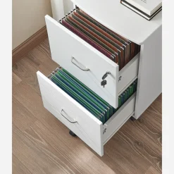 Best Sale SONGMICS Caisson 2 tiroirs industriel Noir