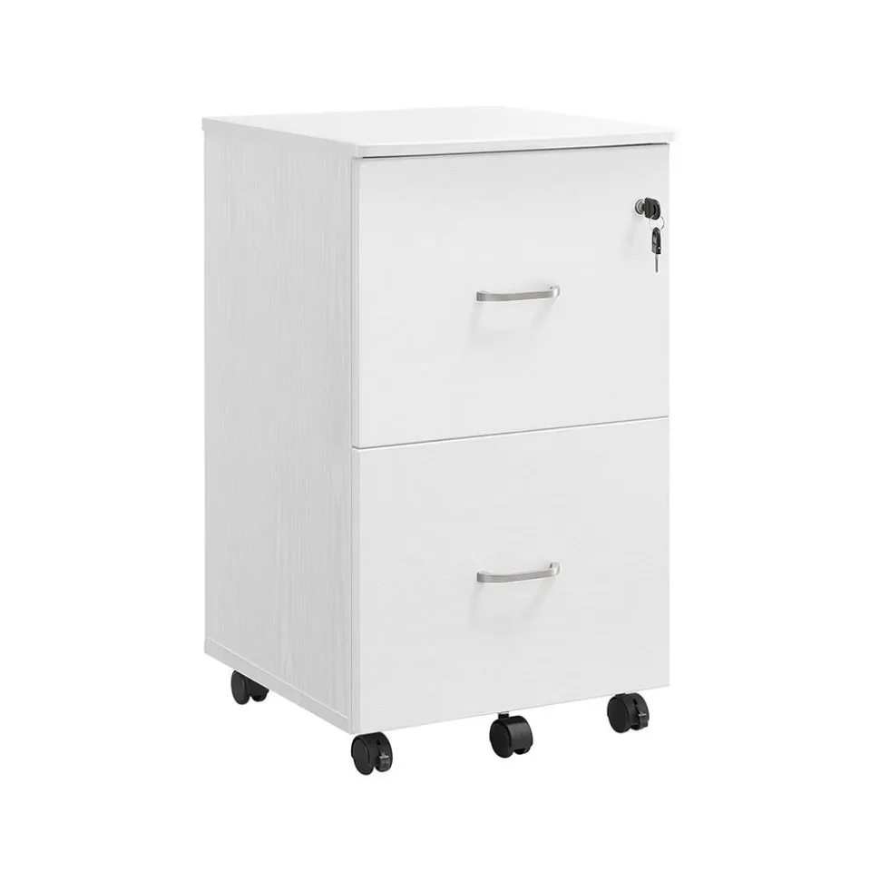 Best Sale SONGMICS Caisson 2 tiroirs industriel Noir