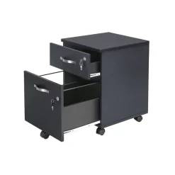 Hot SONGMICS Caisson bureau marron rustique