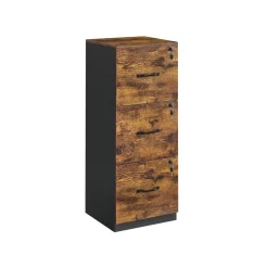 New SONGMICS Caisson de Bureau Blanc