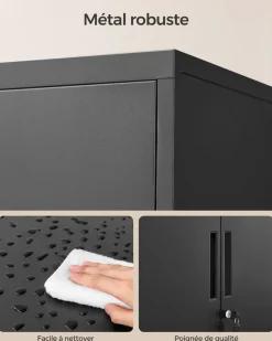 New SONGMICS Caisson de Bureau Metal