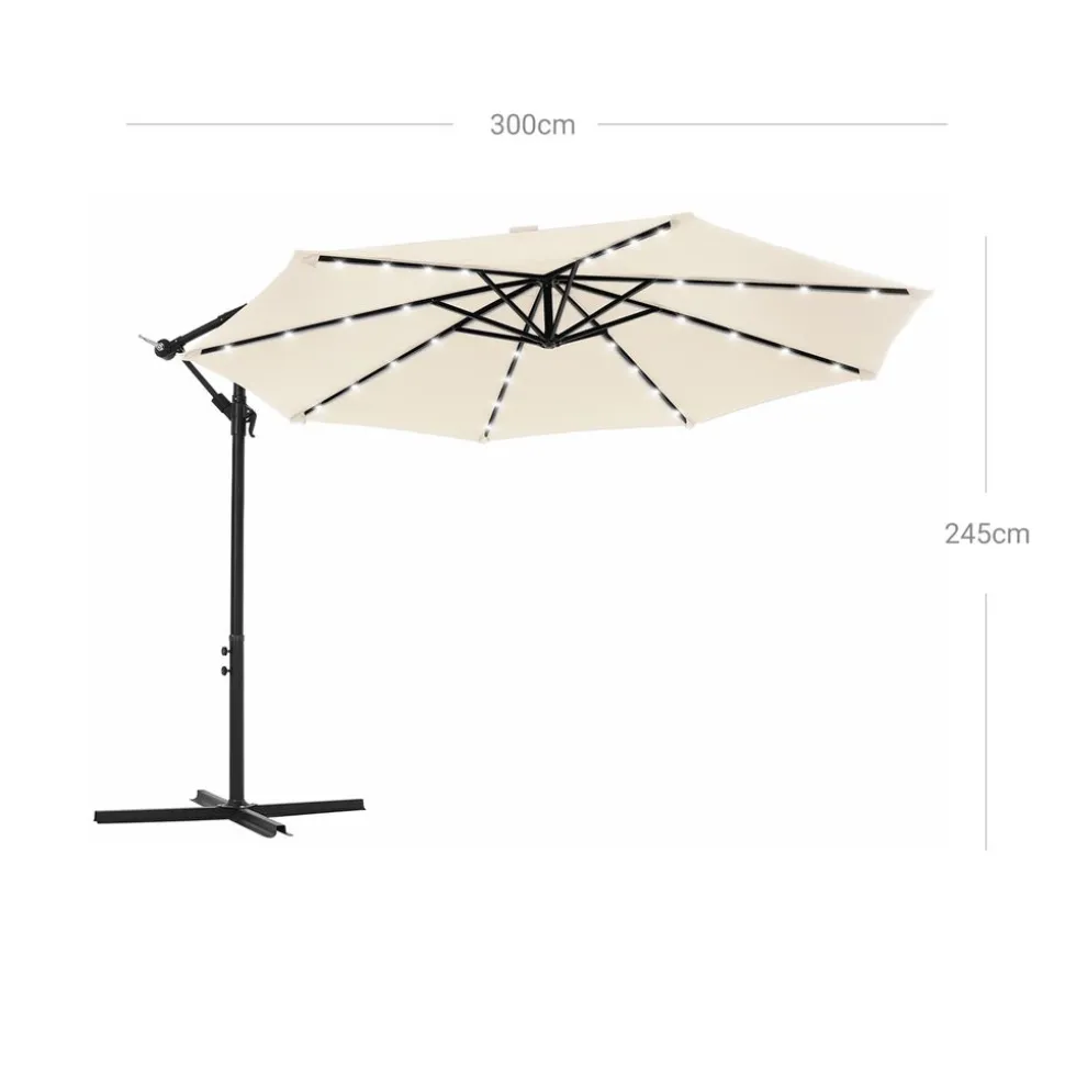 New SONGMICS Canisse 180 x 300 cm gris foncé