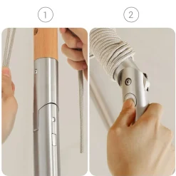 Best SONGMICS Canisse 180 x 500 cm foncé Gris