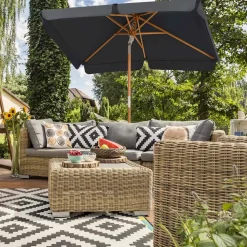 Clearance SONGMICS Canisse 0,9 x 5 m gris foncé