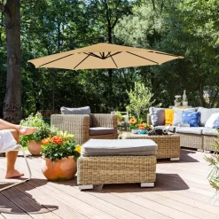 Discount SONGMICS Canisse 0,9 x 3 m gris foncé