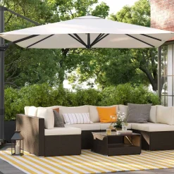 Shop SONGMICS Canisse 1 x 3 m gris foncé