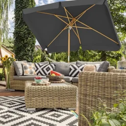 Best SONGMICS Canisse 1 x 4 m gris foncé