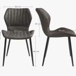 Best Sale SONGMICS Chaise de bar PU noir