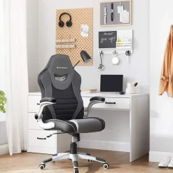 Online SONGMICS Chaise de bureau appui-tête Blanc
