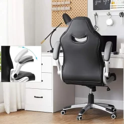 Online SONGMICS Chaise de bureau appui-tête Blanc