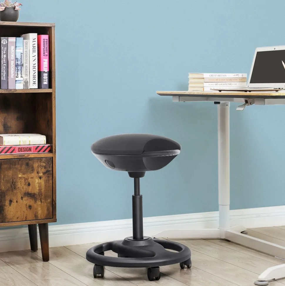 Cheap SONGMICS Chaise de bureau appui-tête noir