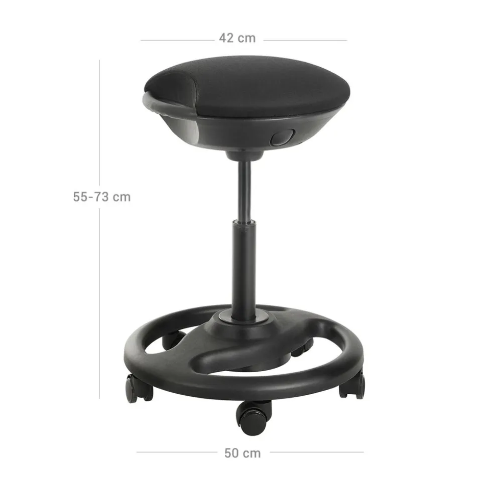 Cheap SONGMICS Chaise de bureau appui-tête noir