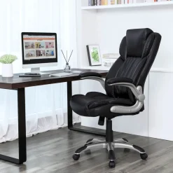 Cheap SONGMICS Chaise de bureau coussin Blanc