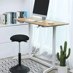Flash Sale SONGMICS Chaise de bureau dossier confort Blanc