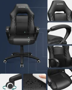 Sale SONGMICS Chaise de bureau maille