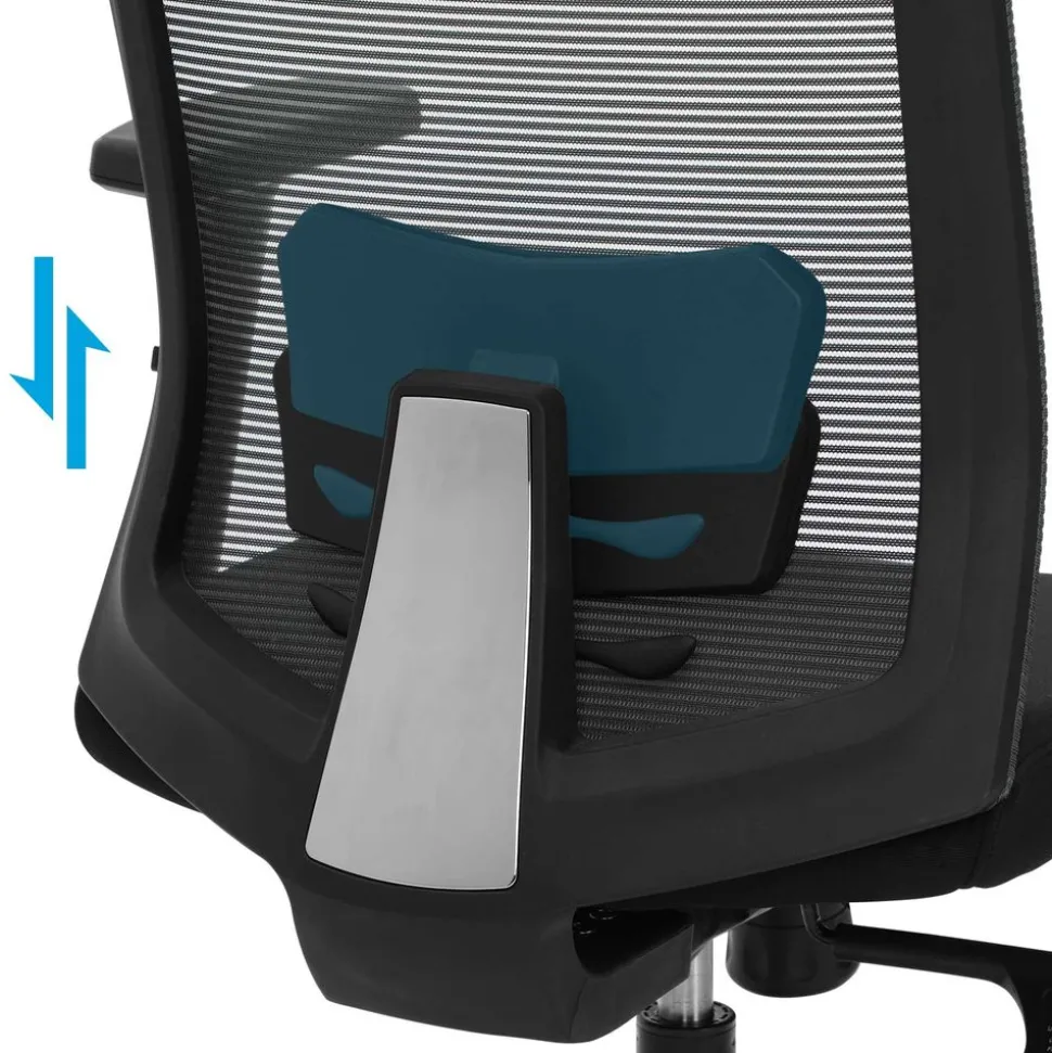 Flash Sale SONGMICS Chaise de bureau Noir