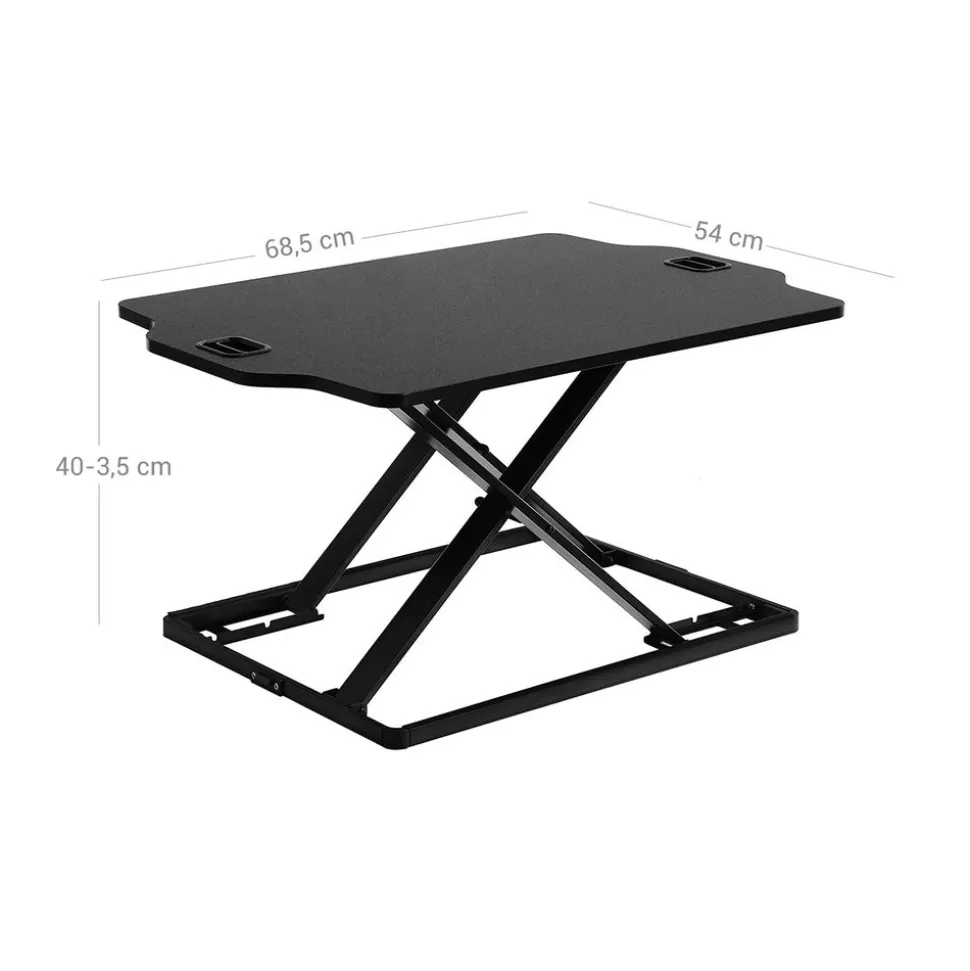 Cheap SONGMICS Chaise de bureau pivotante mécanisme à bascule marron caramel