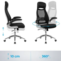 Clearance SONGMICS Chaise de bureau PU