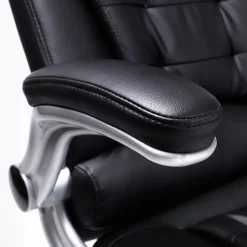 Hot SONGMICS Chaise de bureau PU Blanc