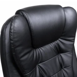 Hot SONGMICS Chaise de bureau PU Blanc