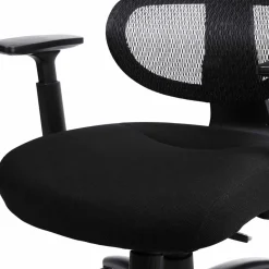 Clearance SONGMICS Chaise de bureau repose-pieds Blanc