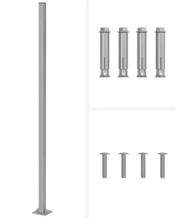 Store SONGMICS Chaise de plage bleu blanc