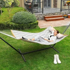 Outlet SONGMICS Chaise de plage portable bleu